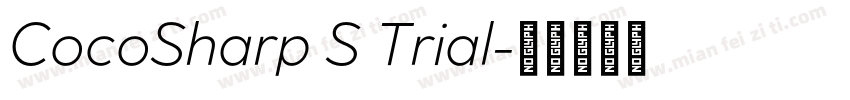 CocoSharp S Trial字体转换